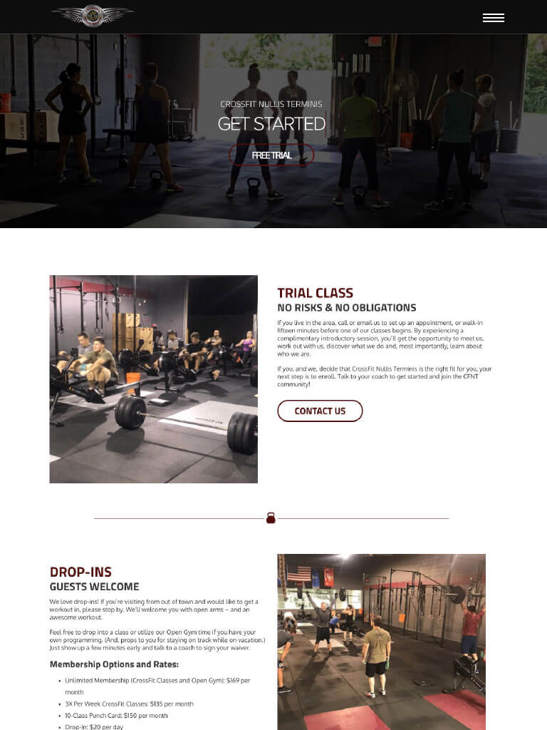 CrossFit Nullis Terminis tablet